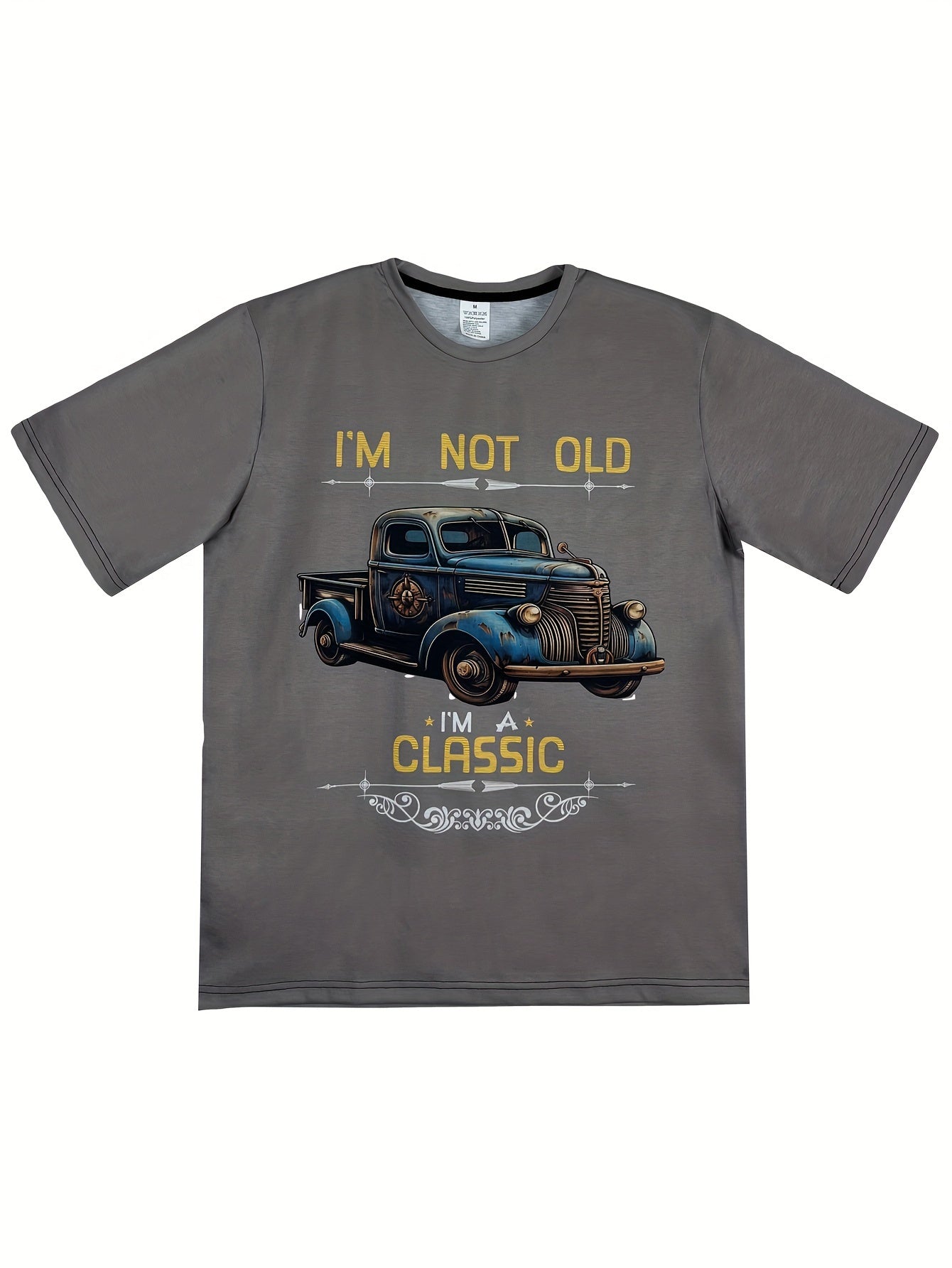 I'M NOT OLD I'M CLASSIC" Men's T-Shirt - Regular Fit, Sports Style, Summer Wear