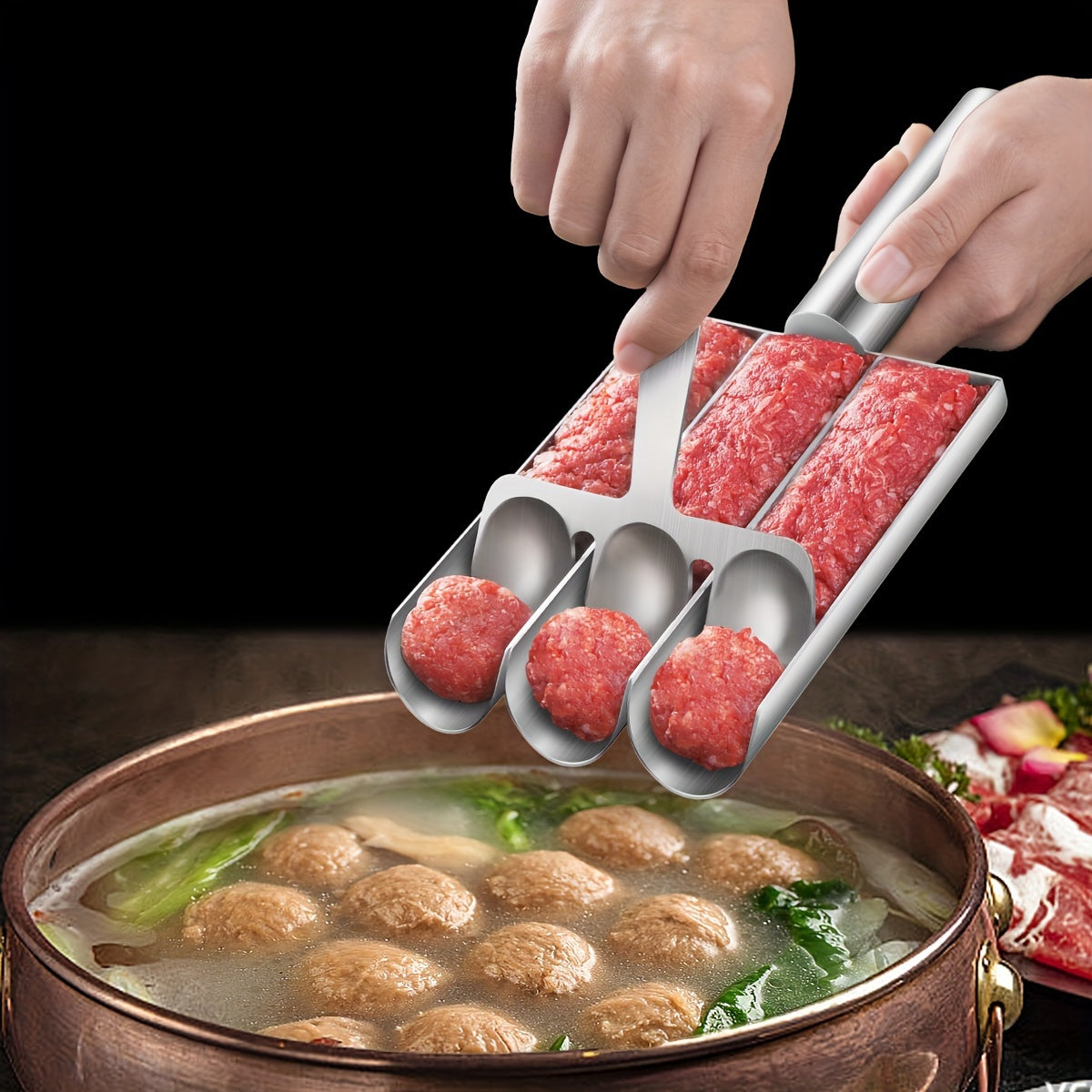 Premium 3-in-1 Meatball Maker Set