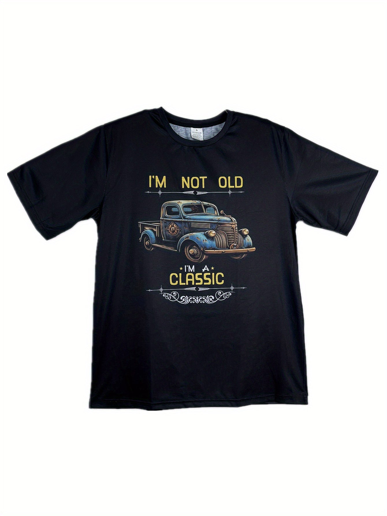 I'M NOT OLD I'M CLASSIC" Men's T-Shirt - Regular Fit, Sports Style, Summer Wear