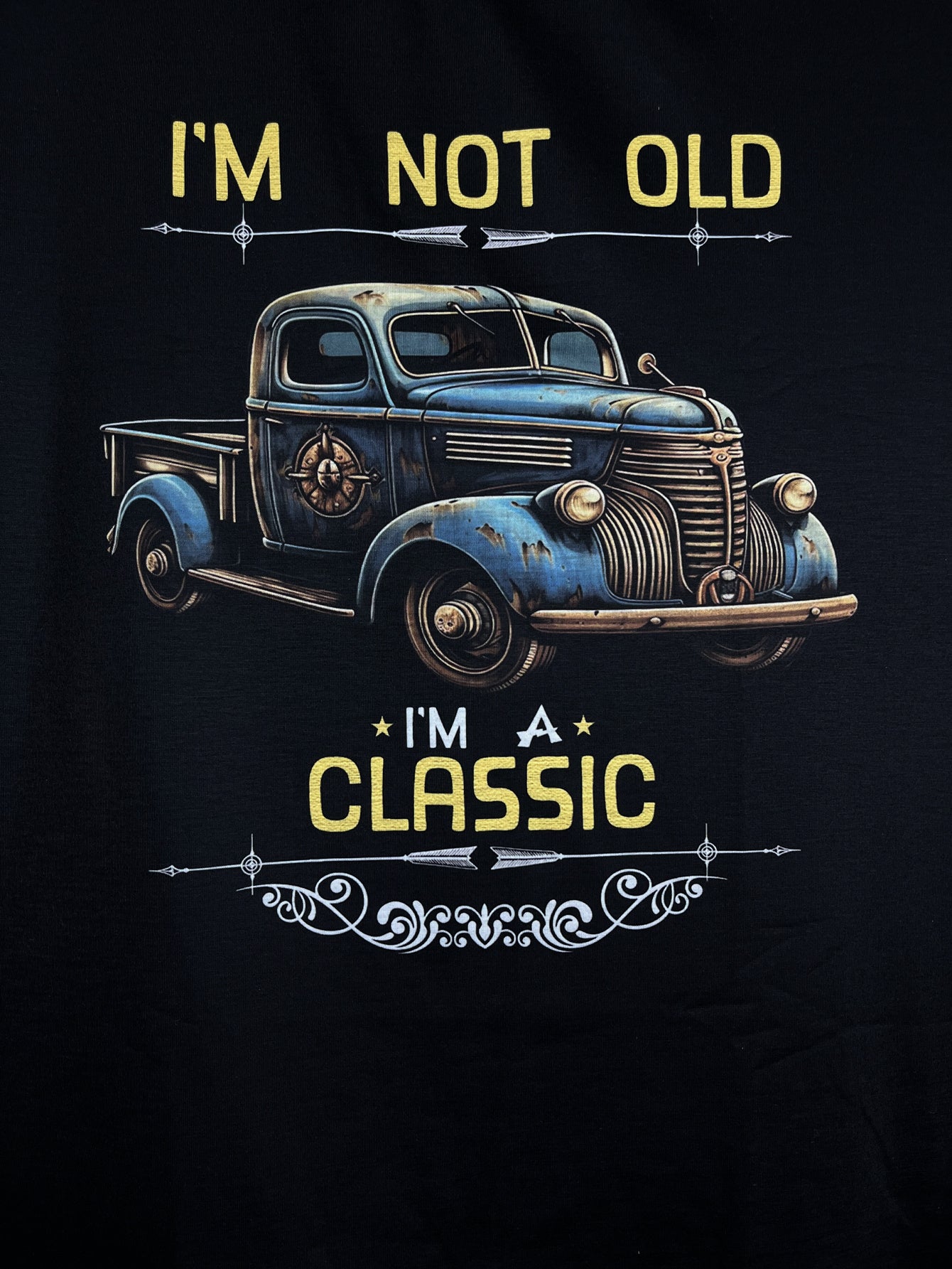 I'M NOT OLD I'M CLASSIC" Men's T-Shirt - Regular Fit, Sports Style, Summer Wear