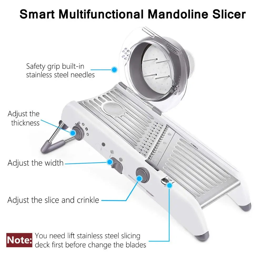 VersaSlice Adjustable Mandoline Slicer - DINING DREAMS STORE