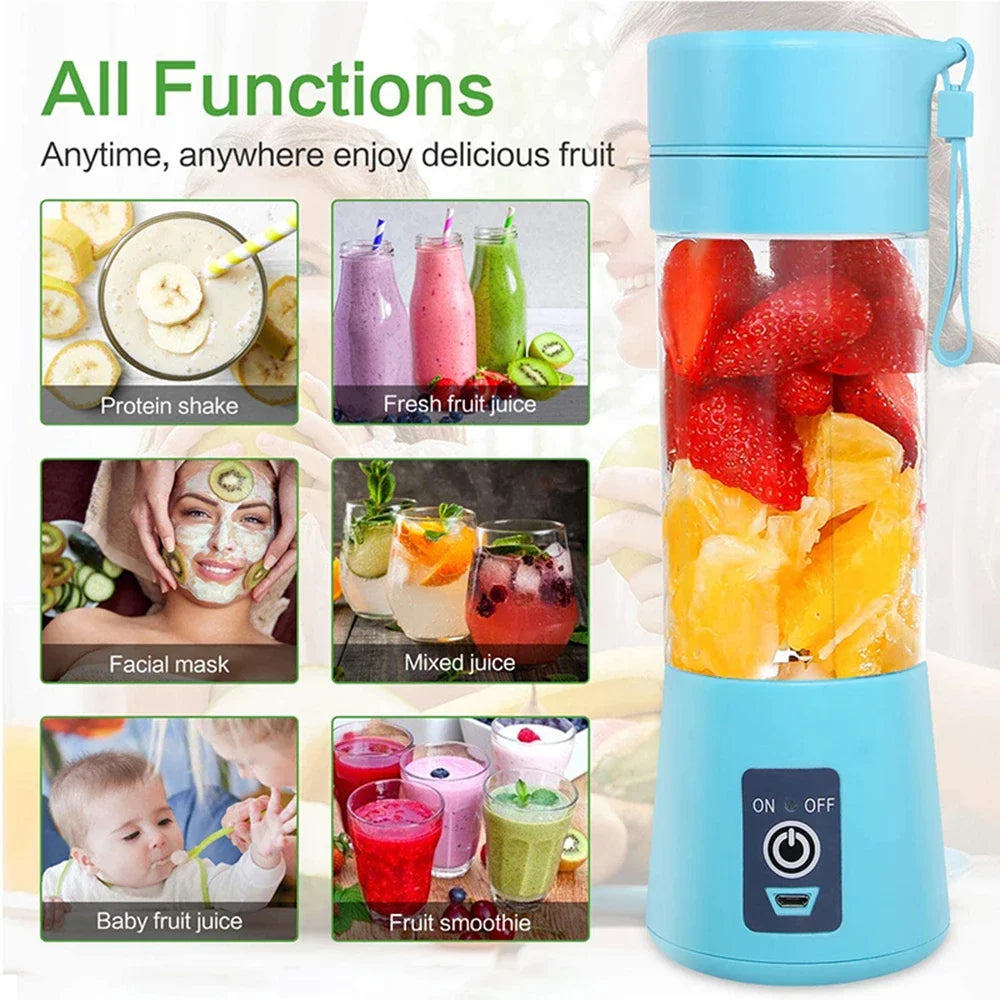 BlendEase Portable Mini Electric Juicer - DINING DREAMS STORE