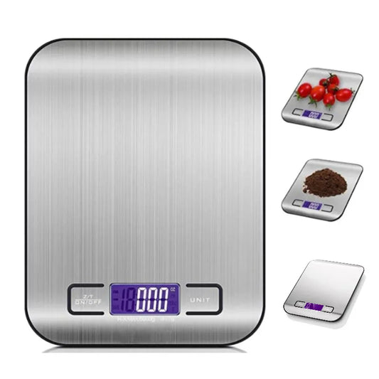 PrecisionPro Stainless Steel Kitchen Scale - DINING DREAMS STORE