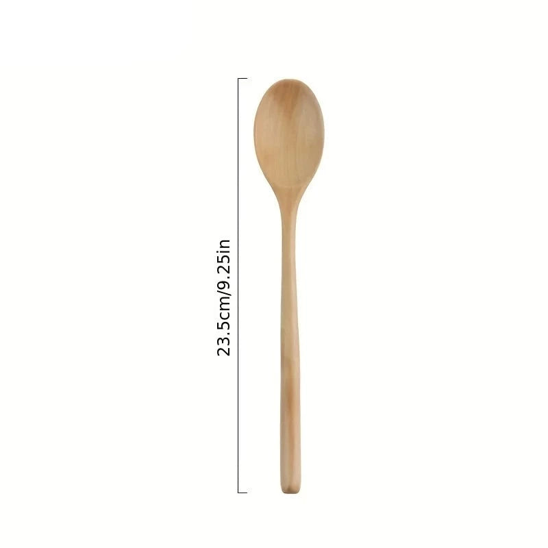 WoodCraft Style Wooden Mixing Spoons Set - DINING DREAMS STORE