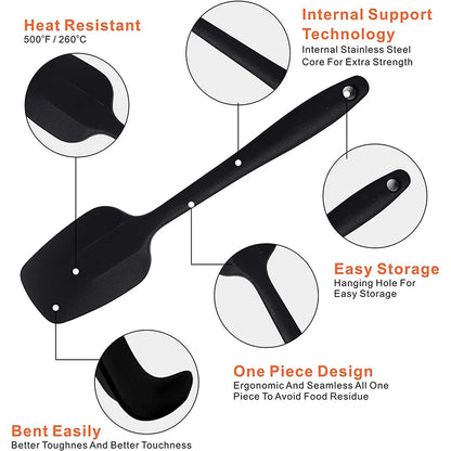 HeatFlex Silicone Spoonula - DINING DREAMS STORE