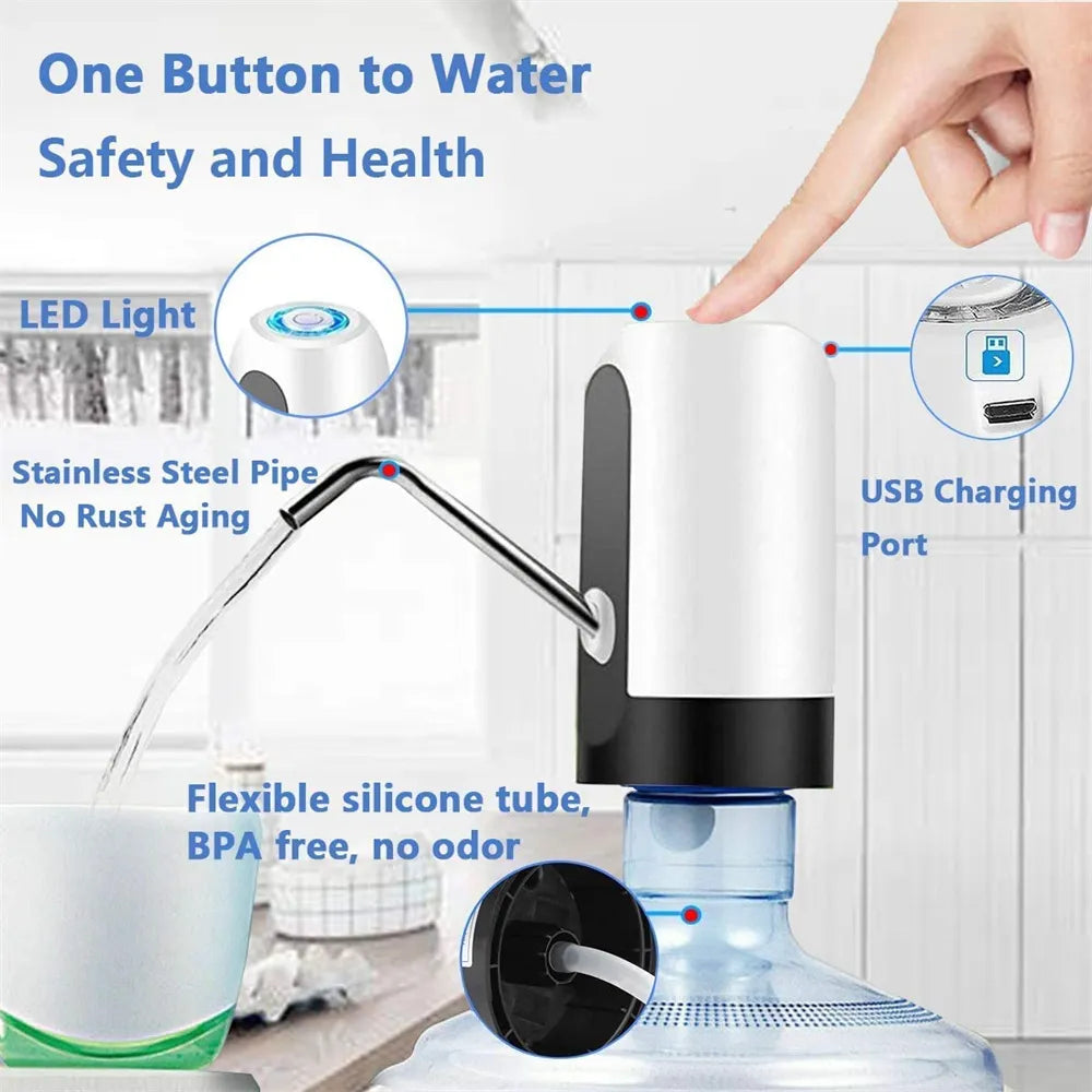 PowerFlow Portable Water Dispenser Pump - DINING DREAMS STORE