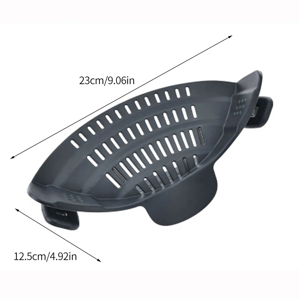 FlexiStrain Clip-On Kitchen Strainer - DINING DREAMS STORE