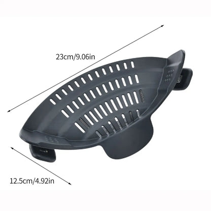 FlexiStrain Clip-On Kitchen Strainer - DINING DREAMS STORE