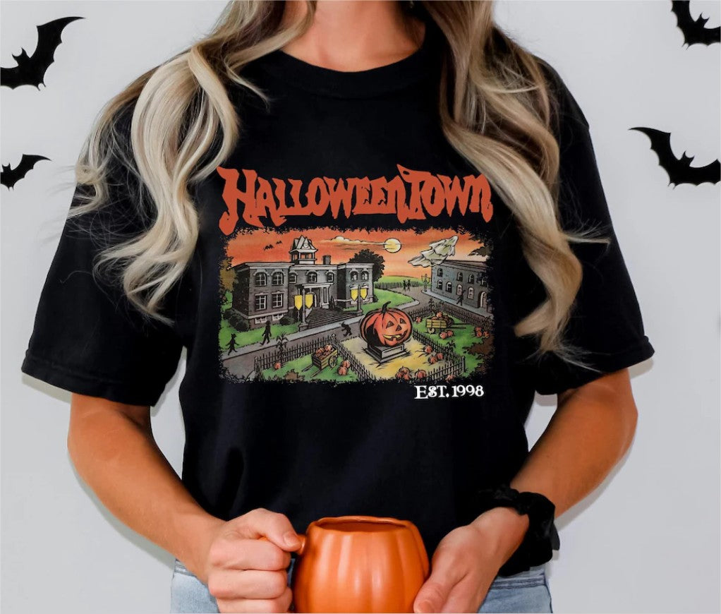 Comfort Colors Halloweentown Shirt – Celebrate Spooky Season in Style!