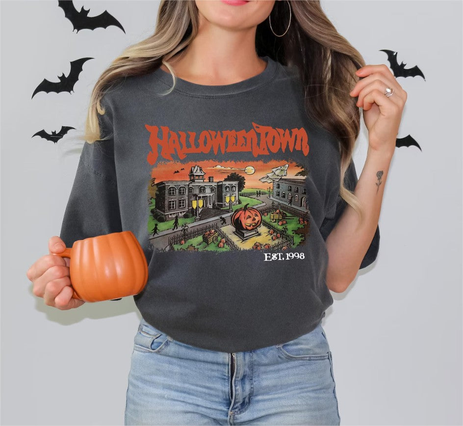 Comfort Colors Halloweentown Shirt – Celebrate Spooky Season in Style!